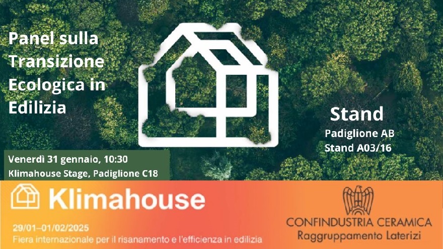 La ceramica porta a Klimahouse 2025 soluzioni sostenibili per il futuro dell'edilizia 